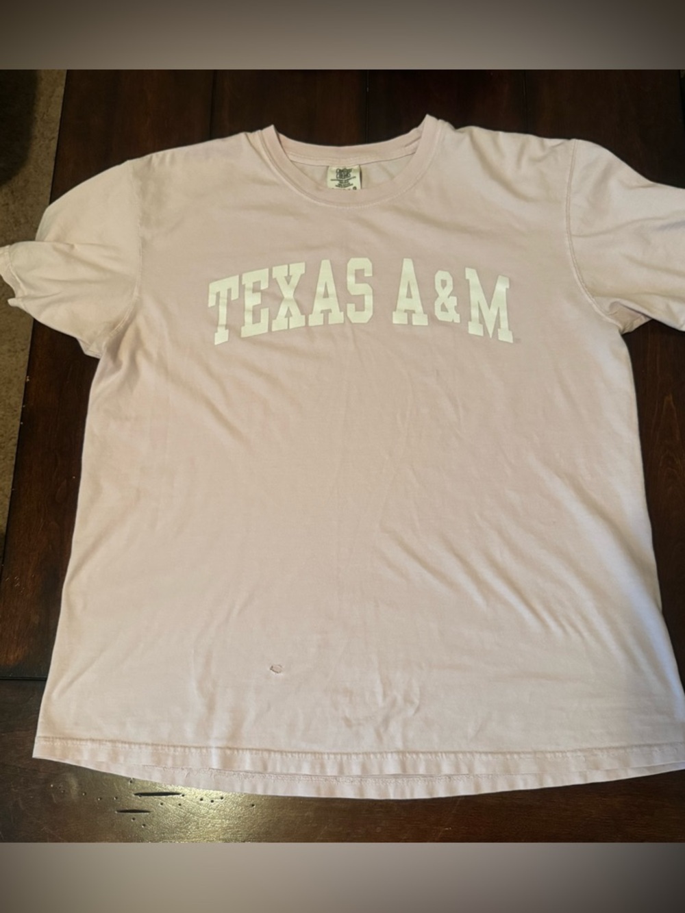 Texas A&M League Hoodie Small & Pink Tee Large - Picture 9 of 14